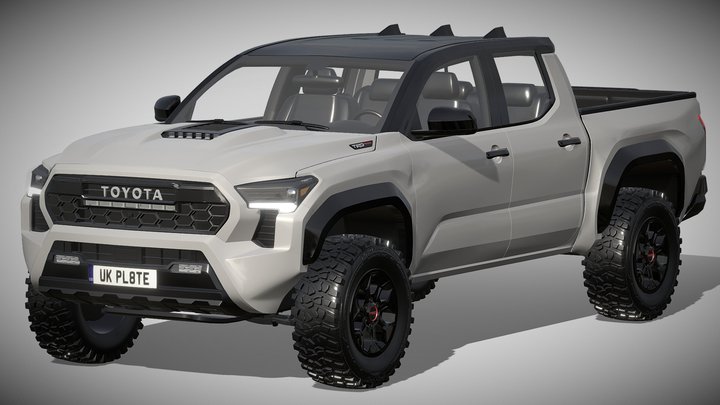 Toyota Tacoma TRD Pro 2024 3D Model
