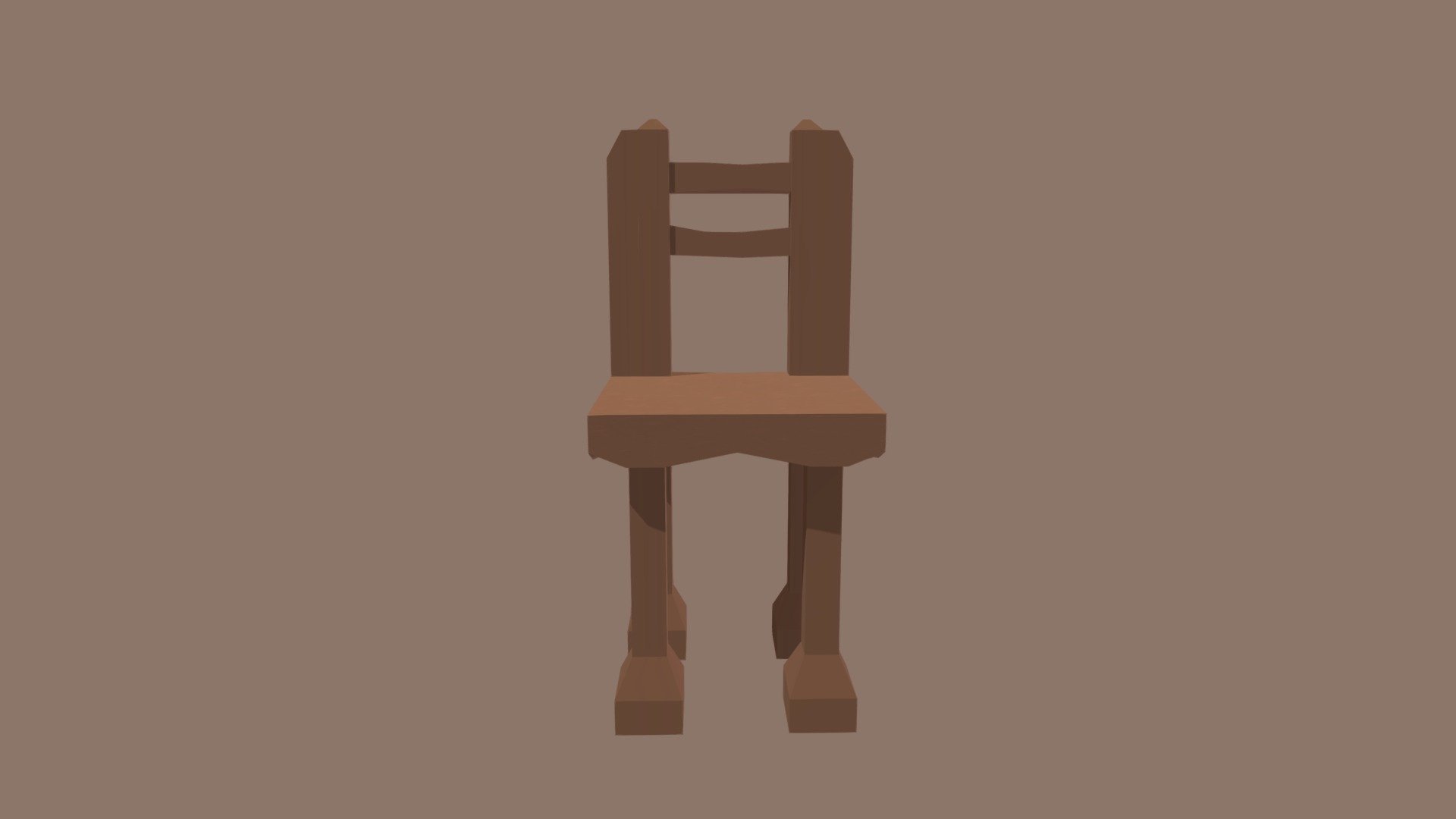 Simple chair - Download Free 3D model by BaccaVacca [e10ba27] - Sketchfab