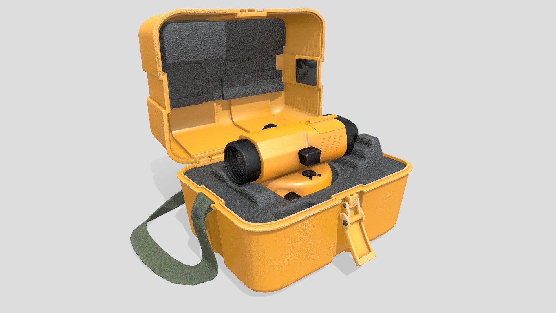 Auto Level Surveying - Buy Royalty Free 3D model by DreamEDGE [e10c3dc ...
