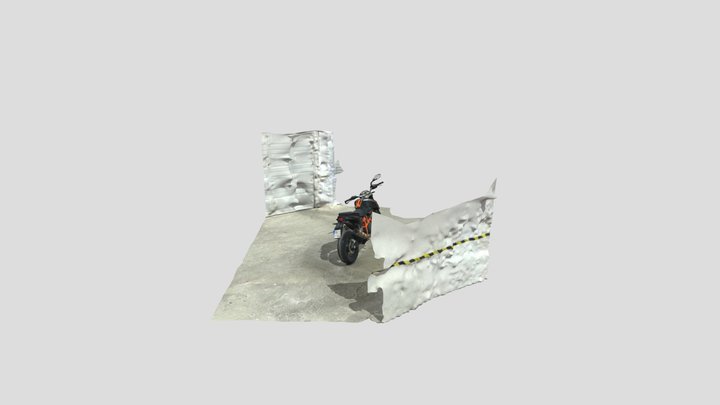 duke ktm 690 3D Model