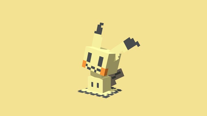 Mimikyu 3D Model