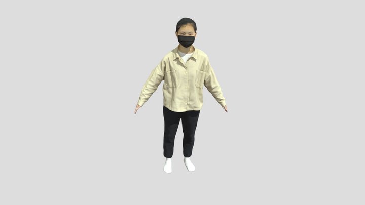 Random Human Model 3D Model