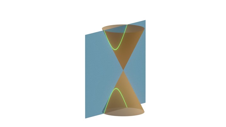 Hyperbola 3D Model