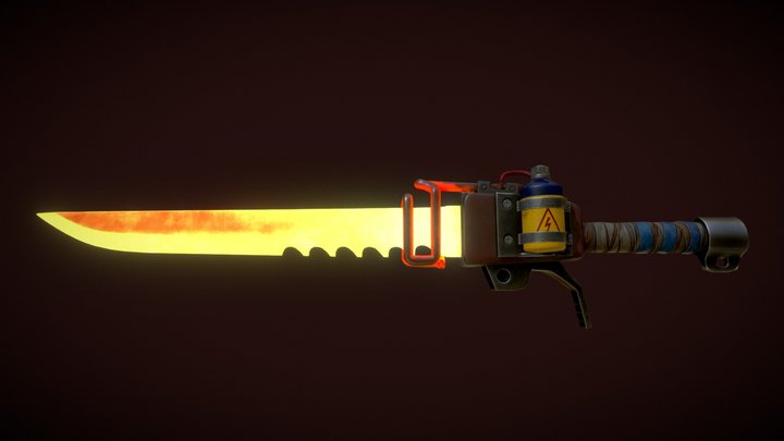 Induction Blade 3D Model