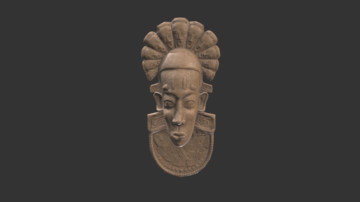 African Mask 3D Model