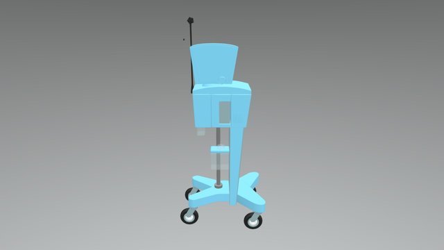 Ventilador Carefusion AVEA 3D Model