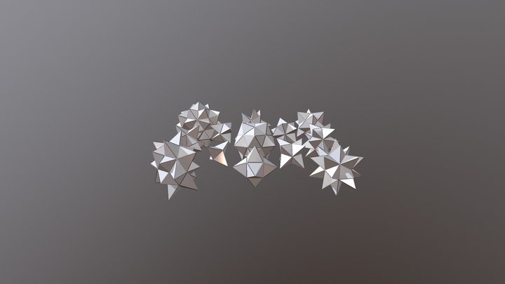 stellated solids 2 3D Model