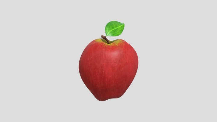 Apple 3D Model