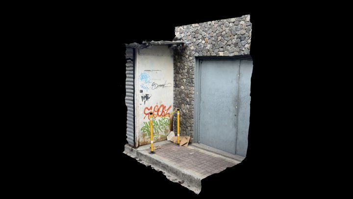 Graffiti (Panajachel, Guatemala) – Gratis 3D-model STL