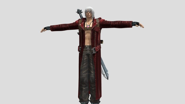 dmc3_dante_v_1_1_25 3D Model