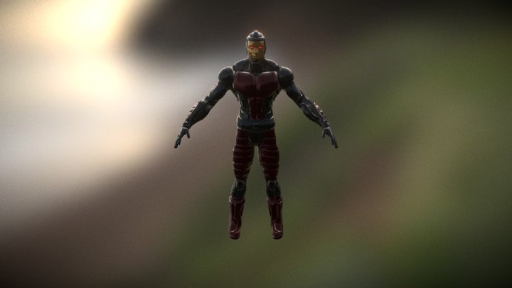 Cyborg Z 3D Model
