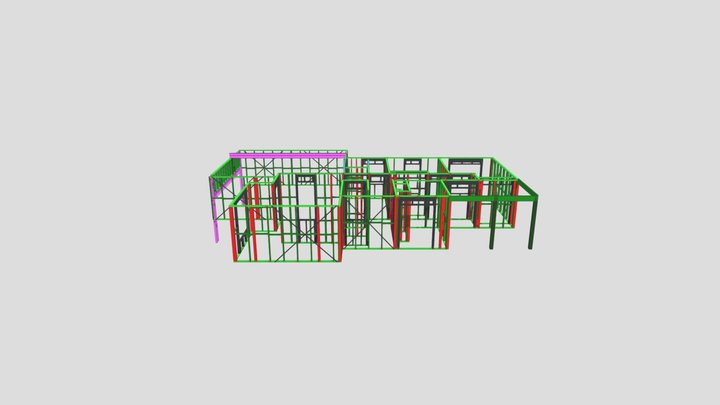 2-305WDL - 3D View 3D Model