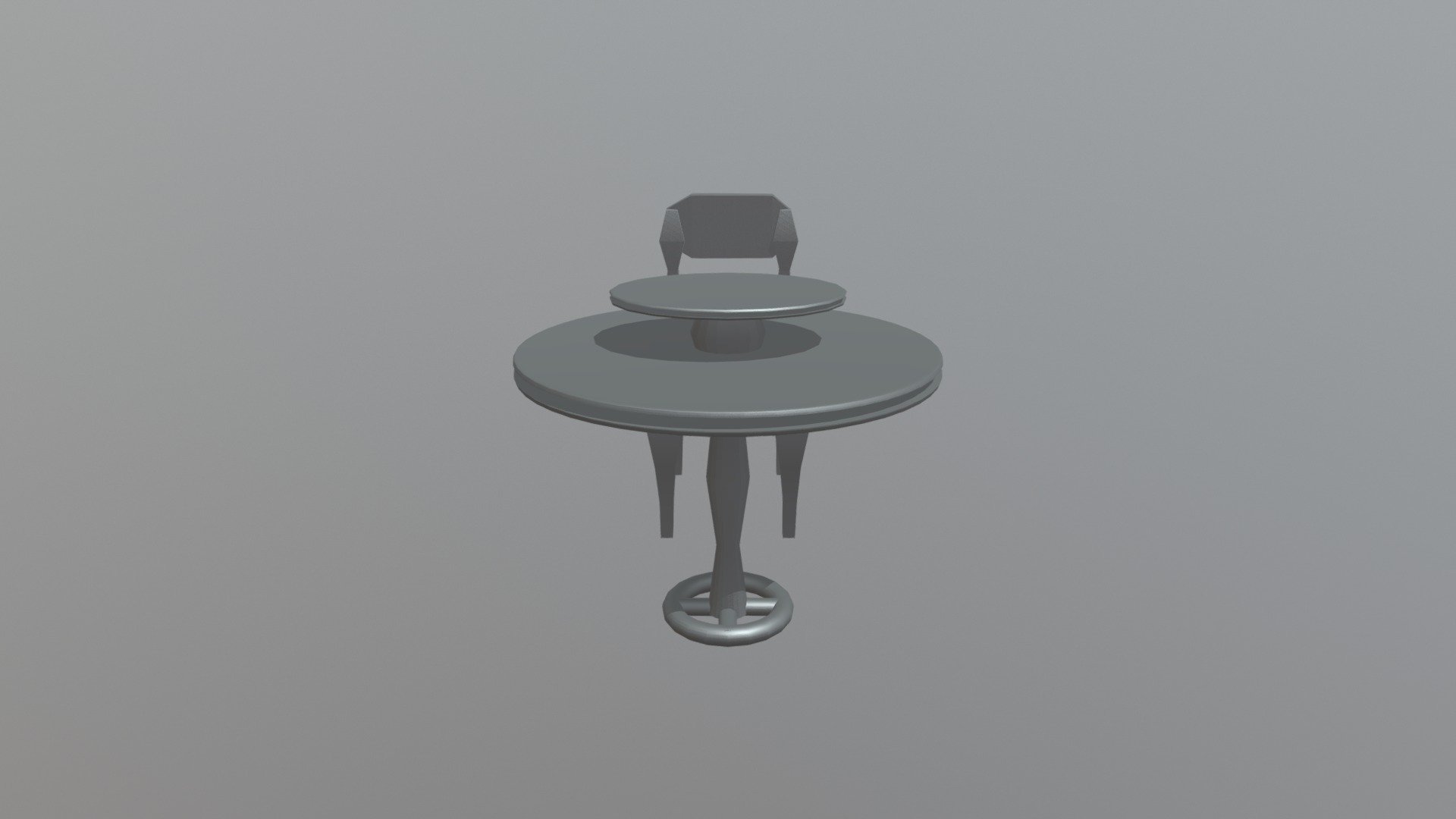 Chair And Table
