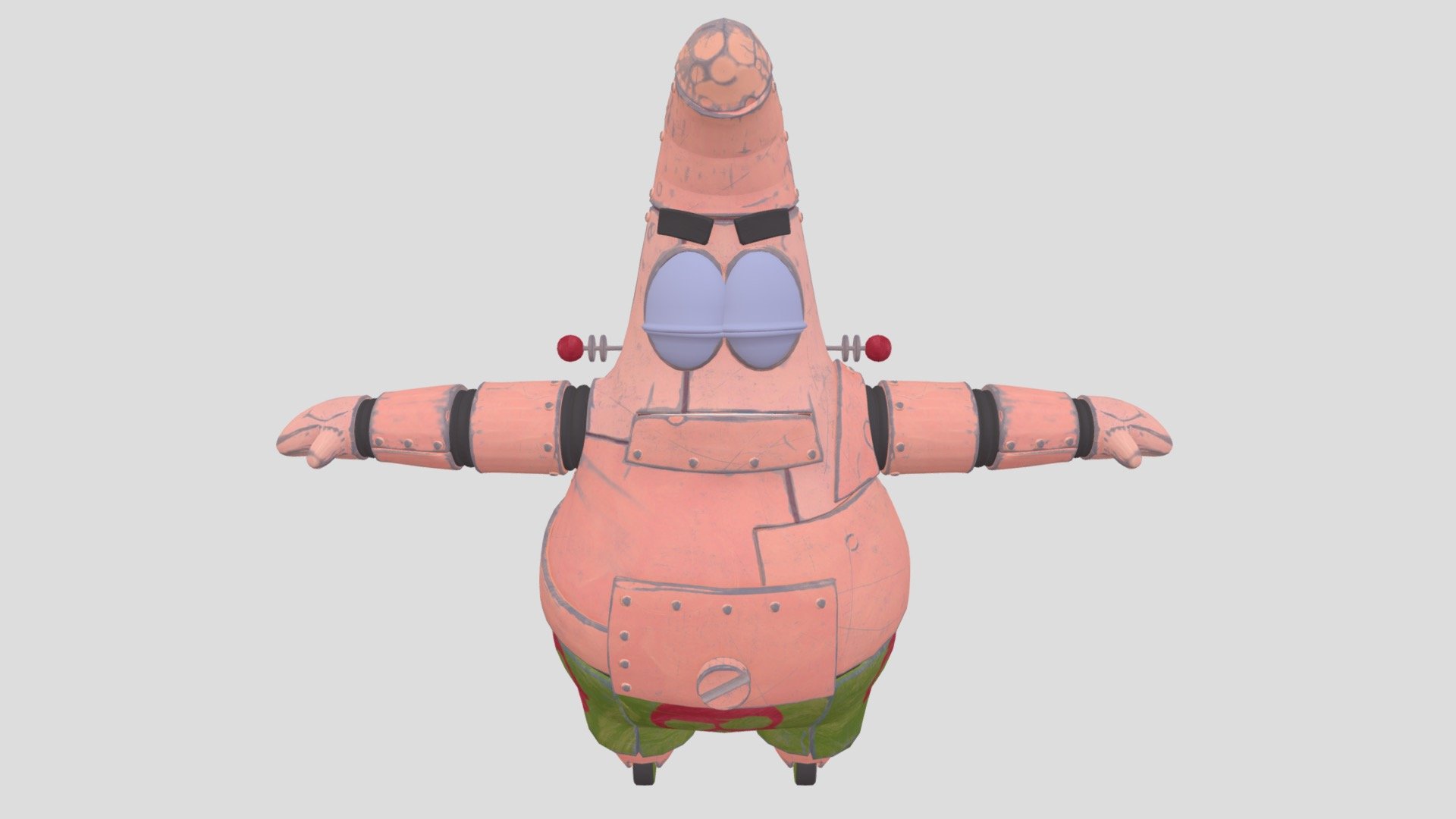 Sbfbbr - Robo Patrick - Download Free 3D model by SMF Friends Fan 2024 ...