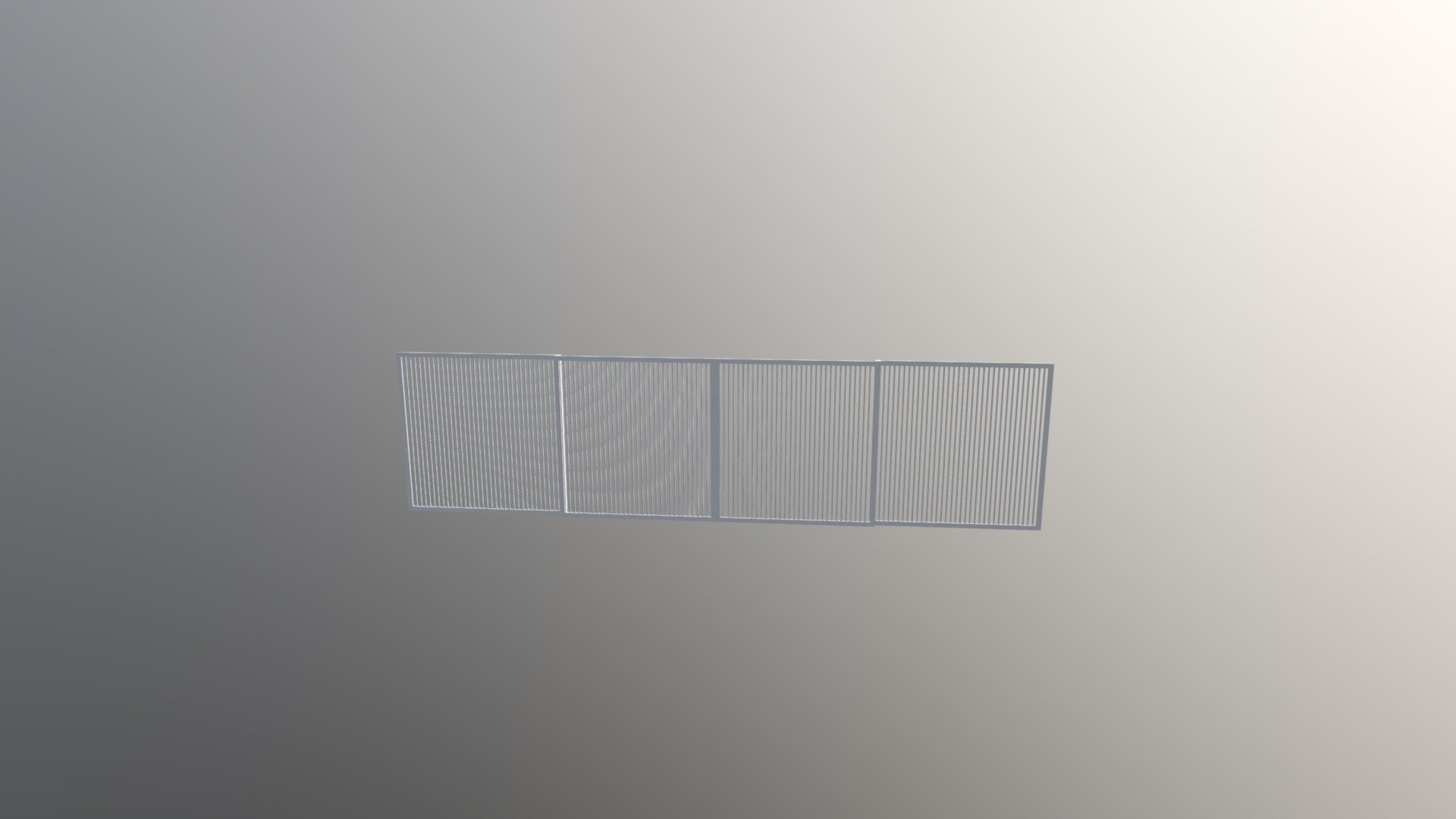 Portao Peixaria 3D