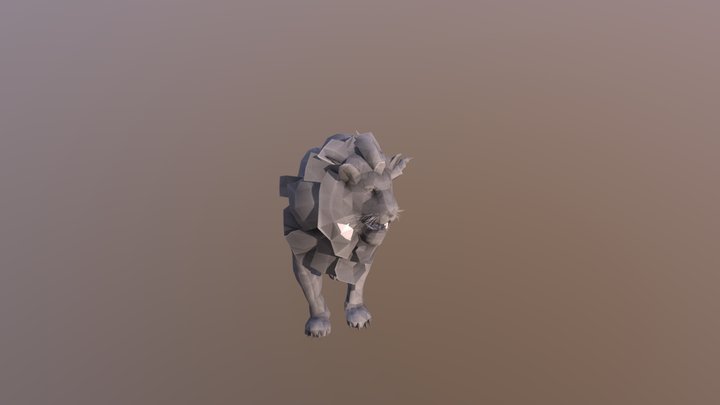 lion 3D Model