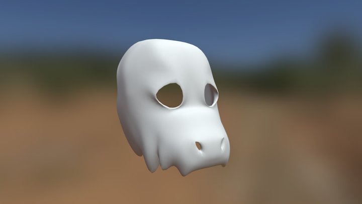 Skullmask 3D Model