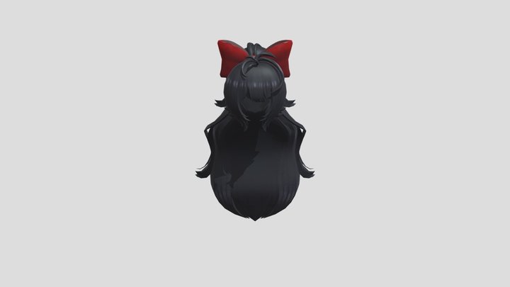 ayanohairfromroblox 3D Model