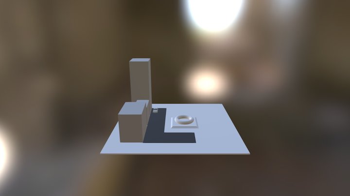 Low Poly Car 3D Model