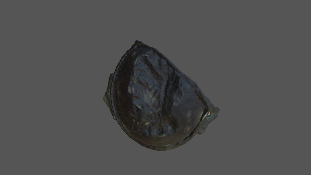 Broken Ring With Portrait Of Woman with Texture - 3D model by Wellesley ...