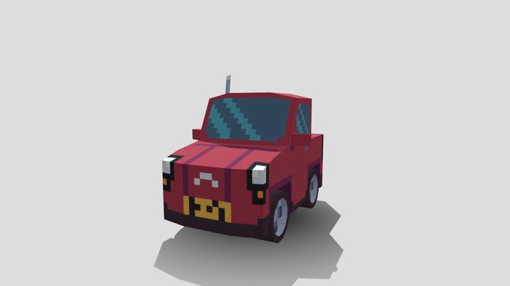 Tutorial Truck 3D Model