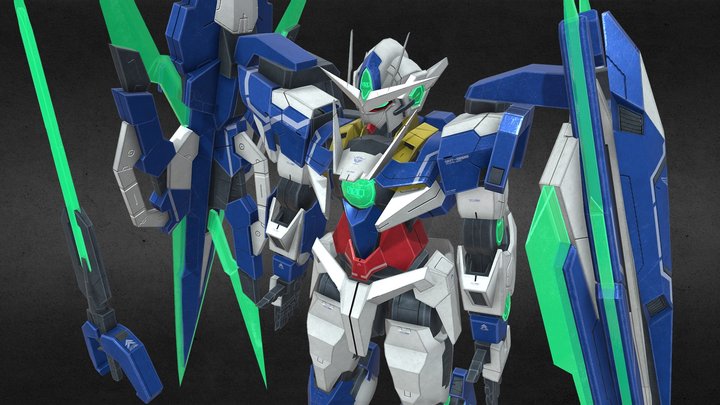 OO Qan[t] Full Saber 3D Model