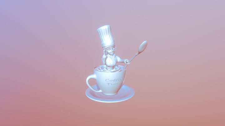 Coffee Time 3D Model