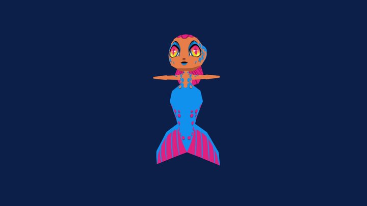 Mermaid 3D Model