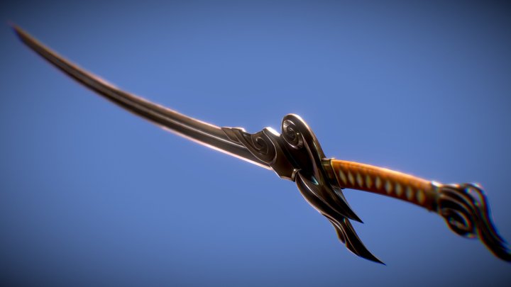 Yasuo Sword 3D Model