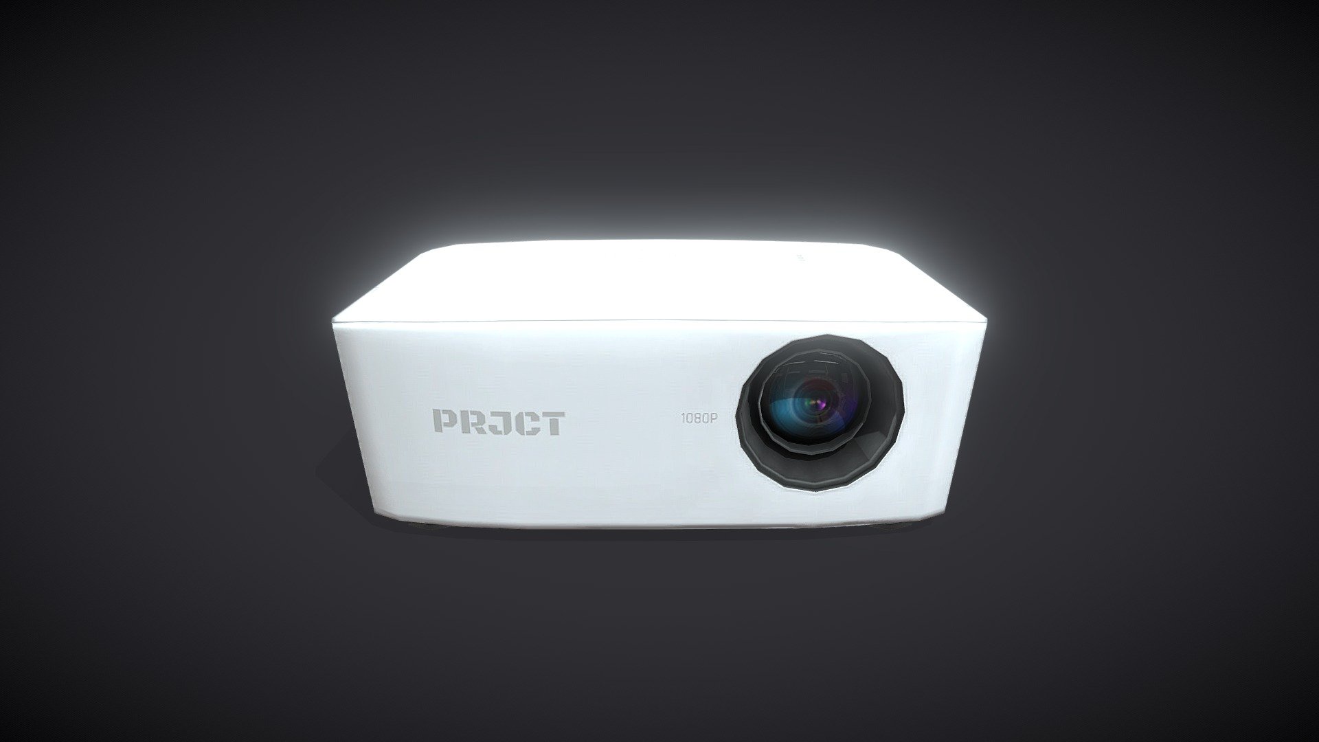 Projector Buy Royalty Free 3D model by StellarX [e120d3a] Sketchfab