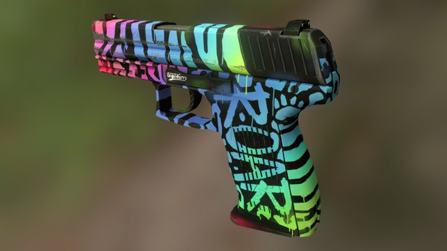 Animal P2000 3D Model