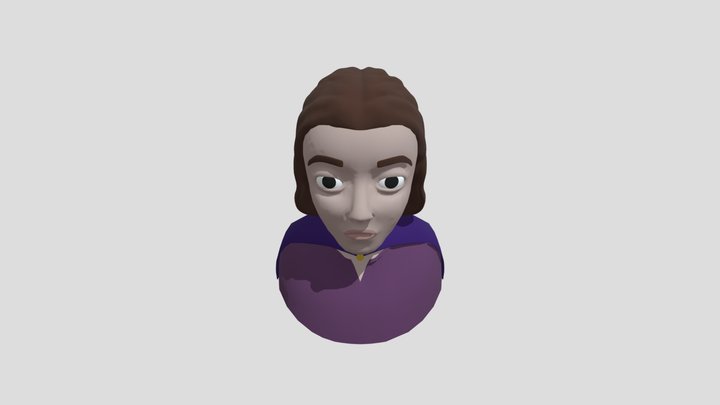 Character Bust 3D Model