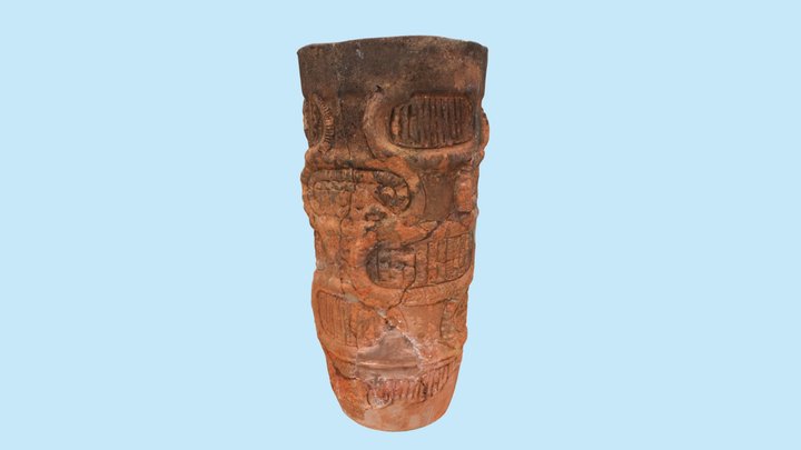 縄文土器　深鉢 3D Model
