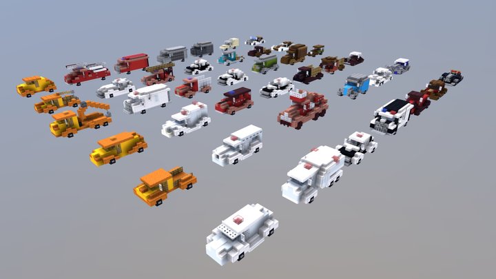 Cars (___Joker___) 3D Model