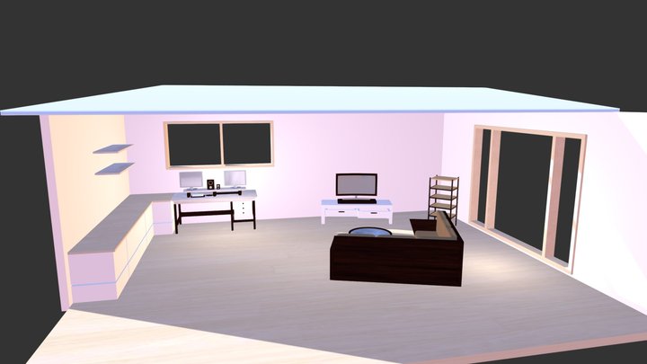 vr room 3D Model