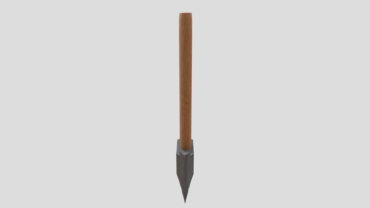 Hand Axe 3D Model
