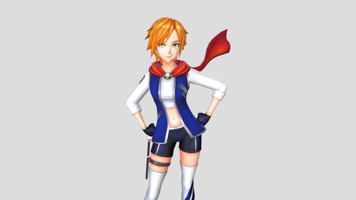 Infrared Elise 3D Model