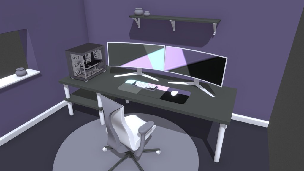 Modern Gaming Setup