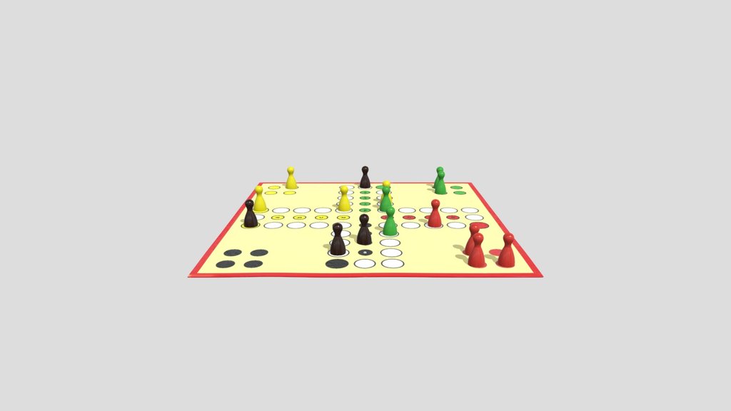 Board Game With Figures