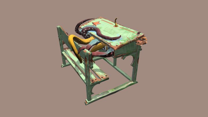 Bureau 3D Model
