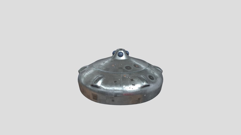 Reconnaissance Flying Saucer Craft