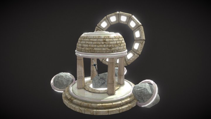 Sanctuary of the sword (TEST) 3D Model