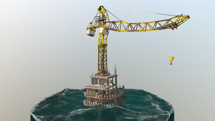 Apocalypse Crane 3D Model
