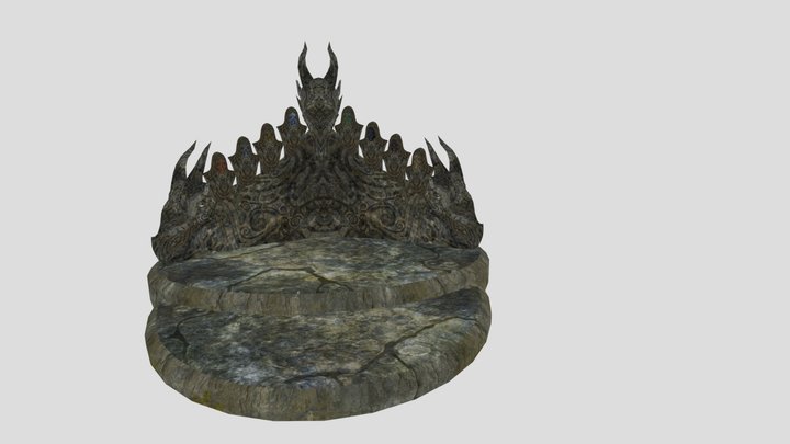 DRAGON ALTAR - SKYRIM 3D Model