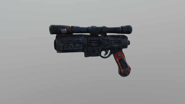 Star Wars Blaster (Concept) 3D Model