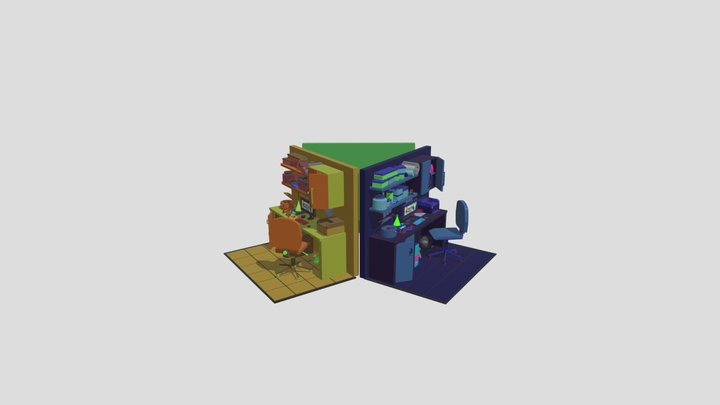 Kontrast 3D Model