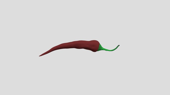 Chili Pepper2021 3D Model