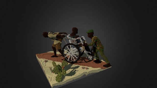 "Time to face the reality" 3D Model