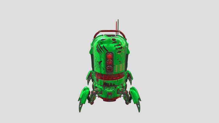 Spiderbot project 3D Model