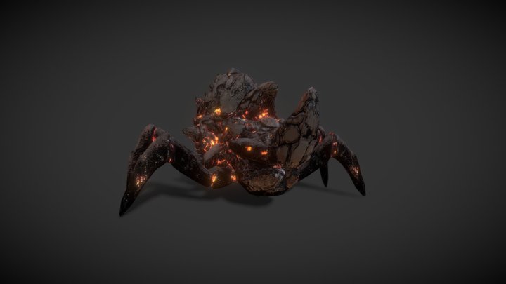 Lava Beatle 3D Model